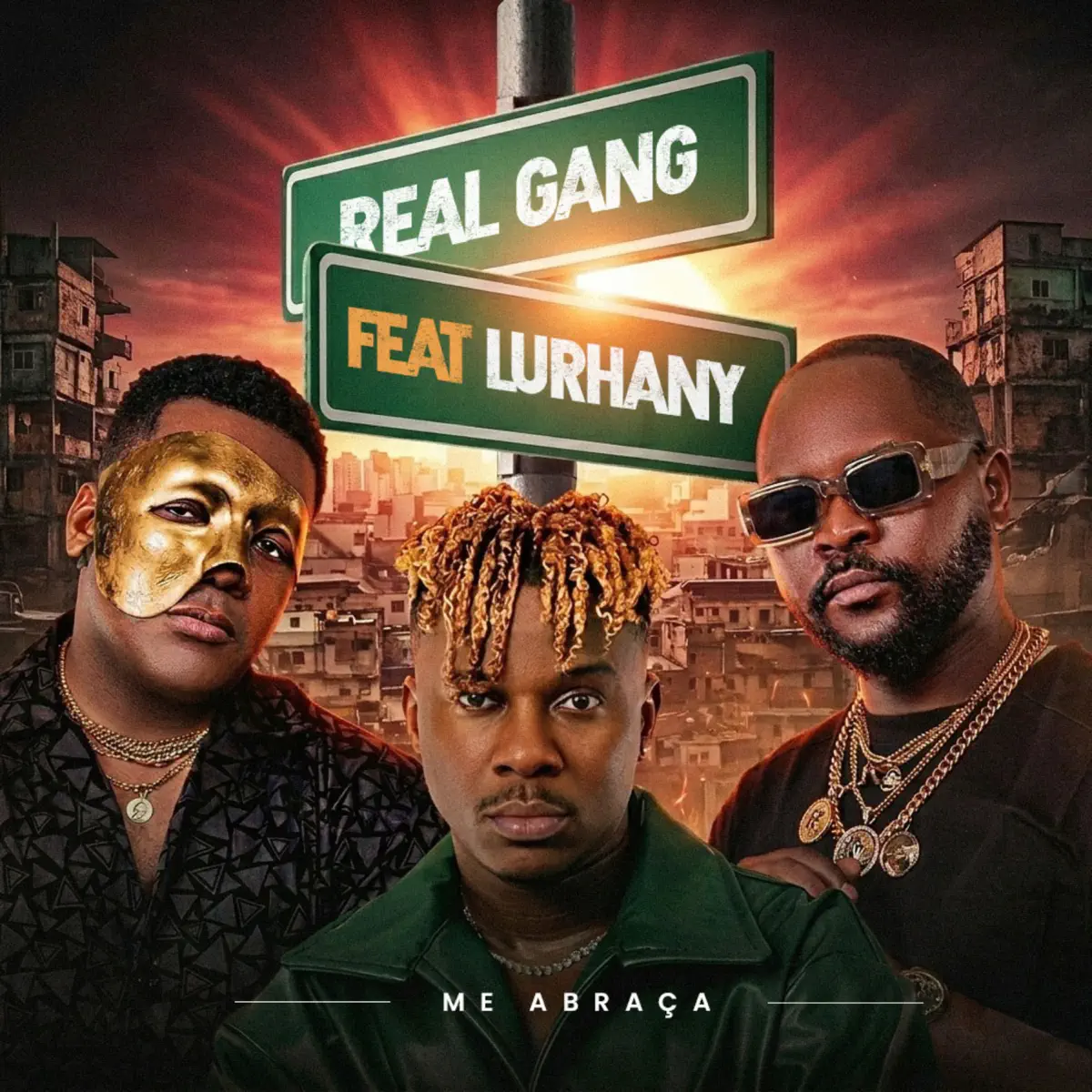 Real Gang - Me Abraça (feat. Lurhany)