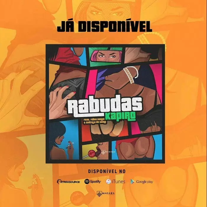 Kapiro feat. Fábio Dance & Godzila do Game – Rabudas (Afro House) 2018