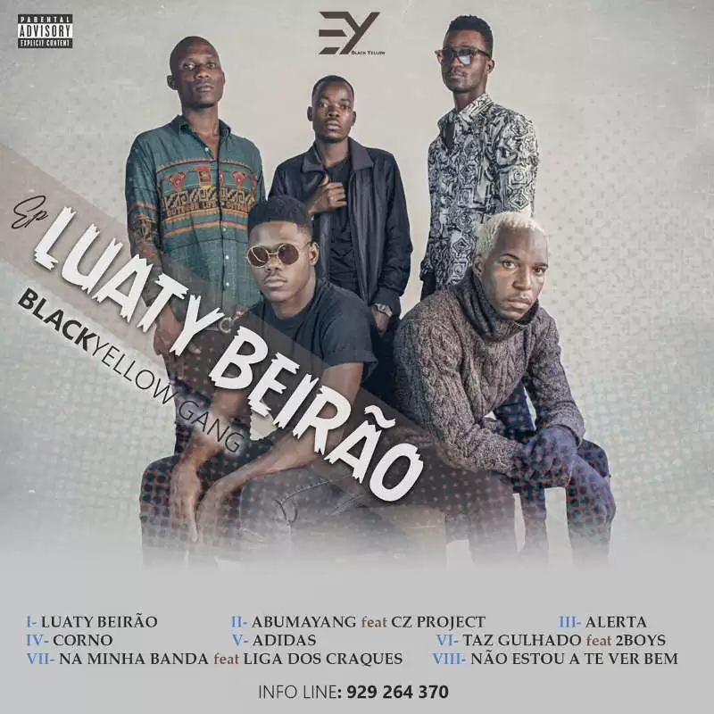 Blackyellow Gang – Luaty Beirão (EP) 2018