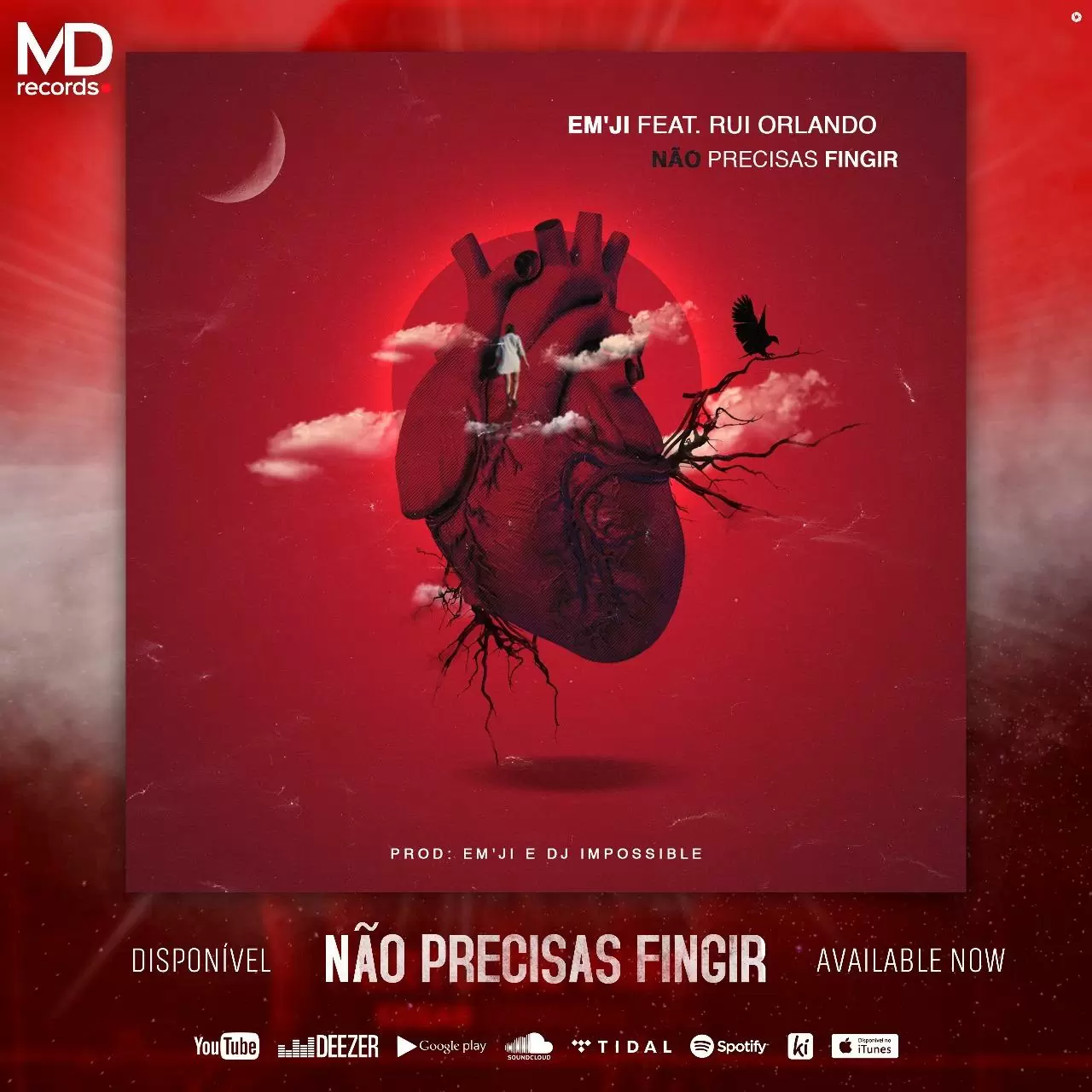EM’JI feat. Rui Orlando – Não Precisas Fingir