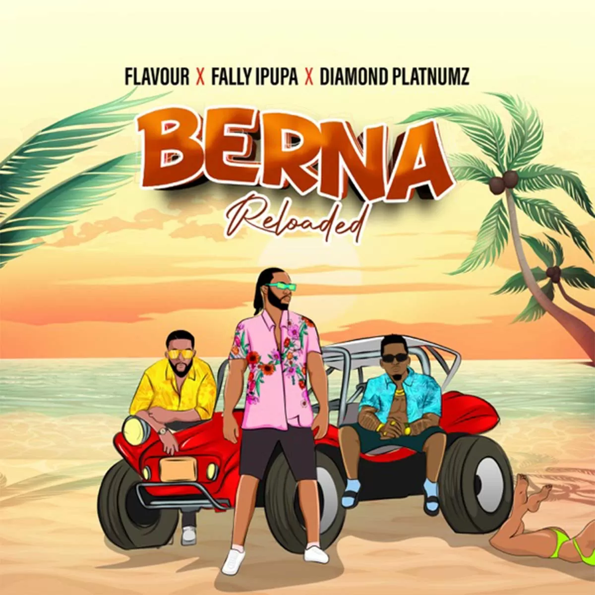 Flavour x Fally Ipupa x Diamond Platnumz – Berna Reloaded
