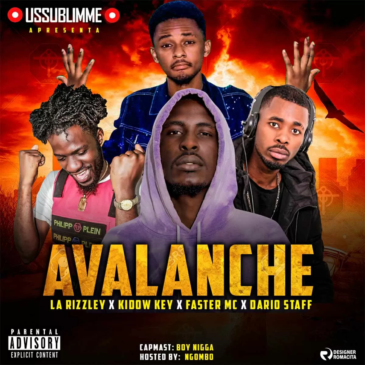 USSUBLIMME – Avalanche (Feat. LA Rizzley, Kidow Key, Faster MC & Dario Staff)