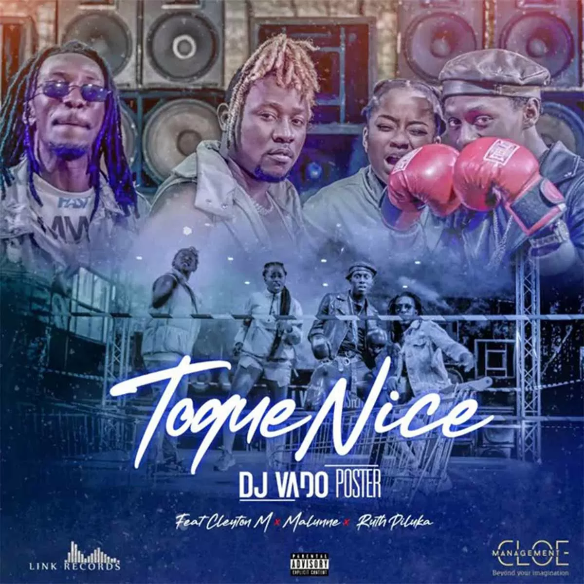 Dj Vado Poster – Toque Nice (feat. Cleyton M, Malunne & Ruth Piluka)