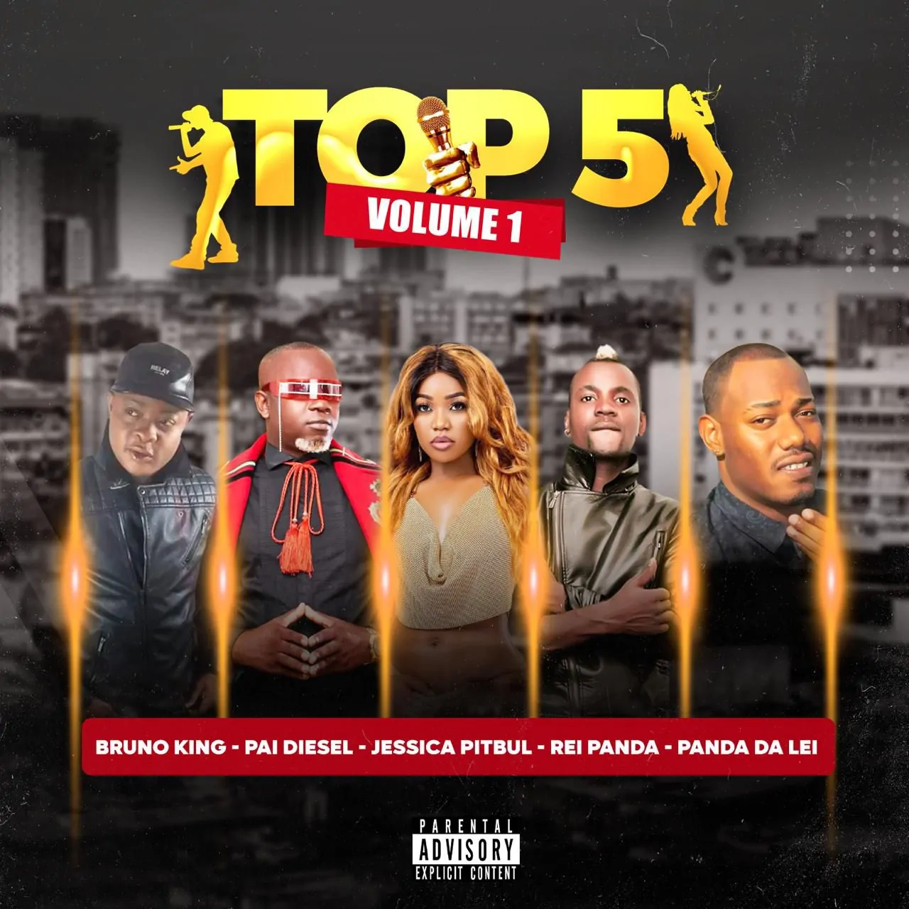 Bruno King, Rey Panda, Panda Da Lei, Pai Diesel & Jéssica Pitbull – Top5 Ta Ferver