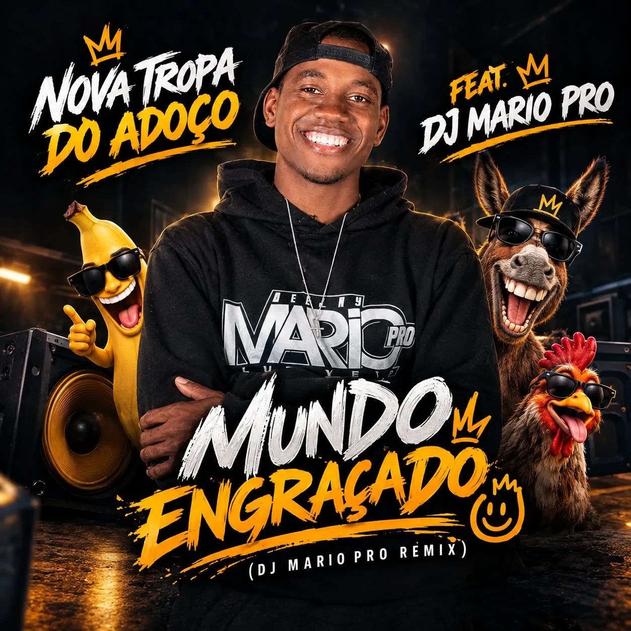 Nova Tropa do Adoço – Mundo Engraçado (feat. DJ Mario Pro)